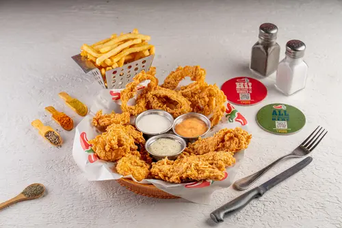 جلسة تصوير احترافية بأسلوب professional photography لمنتجات وأطباق مطعم Chili's
